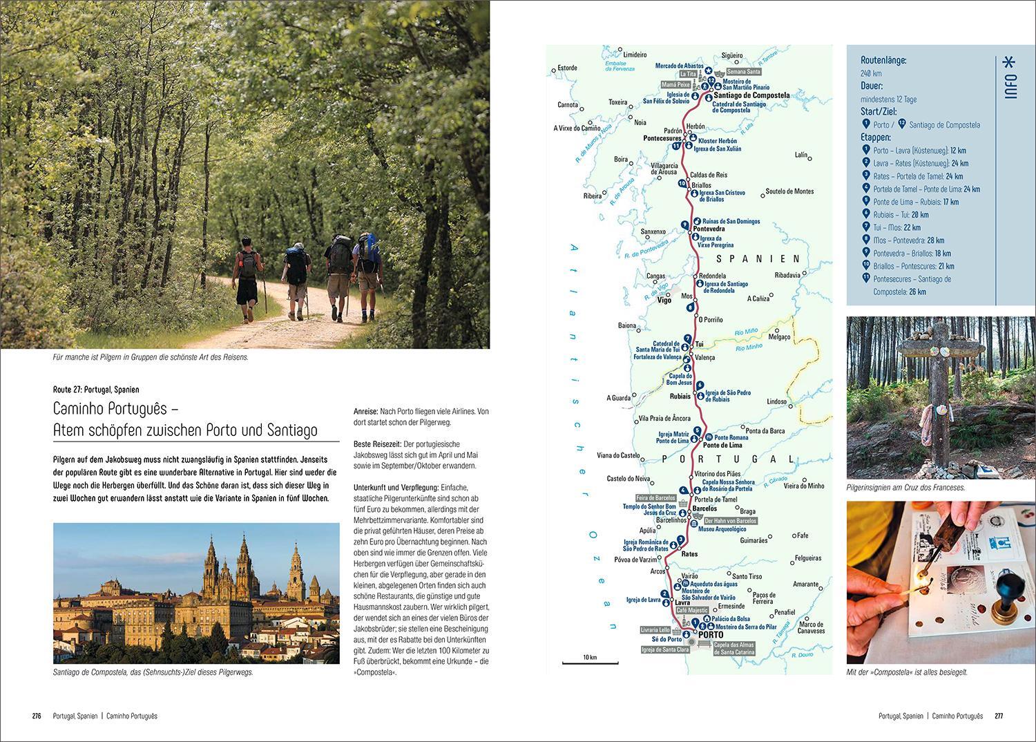 Bild: 9783969650721 | KUNTH Unterwegs auf den schönsten Pilgerrouten Europas | Taschenbuch