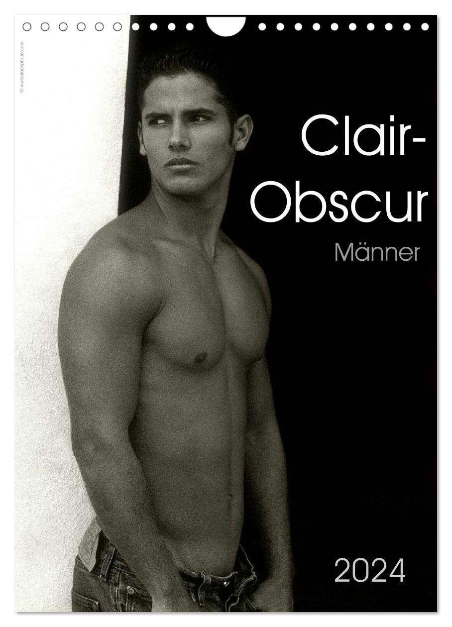 Cover: 9783675582613 | Clair-Obscur Männer 2024 (Wandkalender 2024 DIN A4 hoch), CALVENDO...