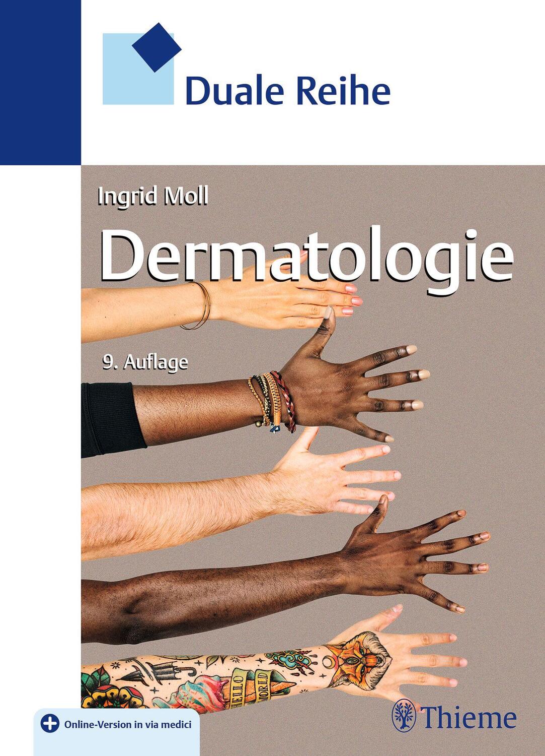 Cover: 9783132446045 | Duale Reihe Dermatologie | Ingrid Moll | Bundle | Duale Reihe | 2024