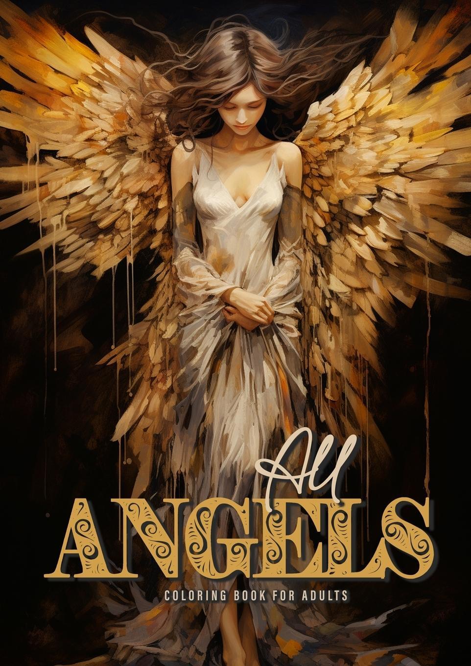 Cover: 9783758437182 | All Angels Coloring Book for Adults | Monsoon Publishing | Taschenbuch