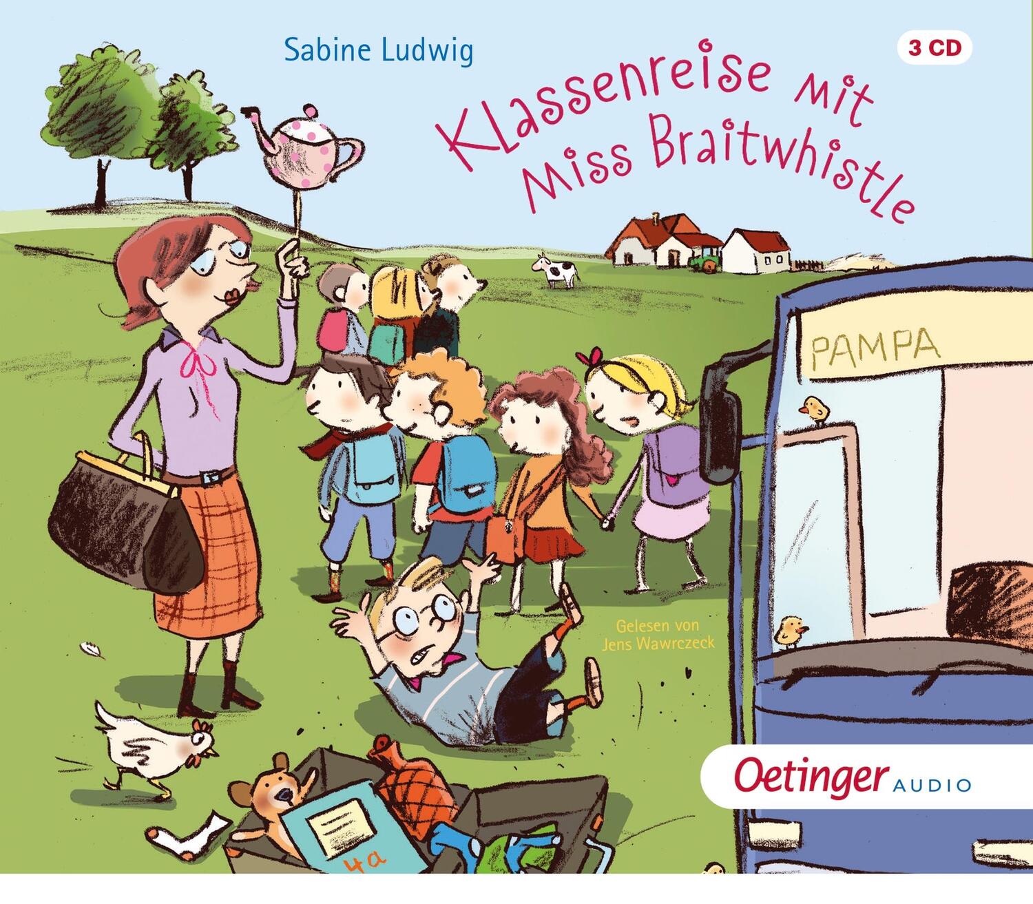 Cover: 9783837310993 | Klassenreise mit Miss Braitwhistle (3CD) | Sabine Ludwig | Audio-CD