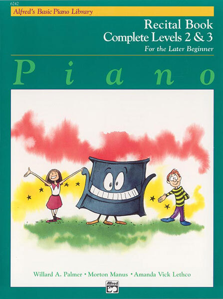 Cover: 38081018973 | Alfred's Basic Piano Library Recital Book 2-3 | Complete | Palmer
