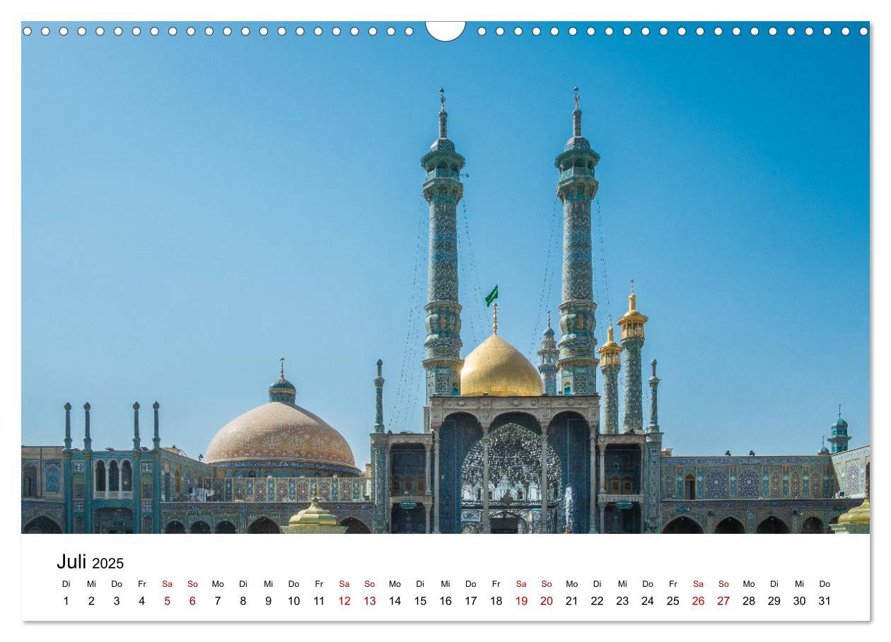 Bild: 9783435417155 | Der Iran - Zauber des Orients (Wandkalender 2025 DIN A3 quer),...