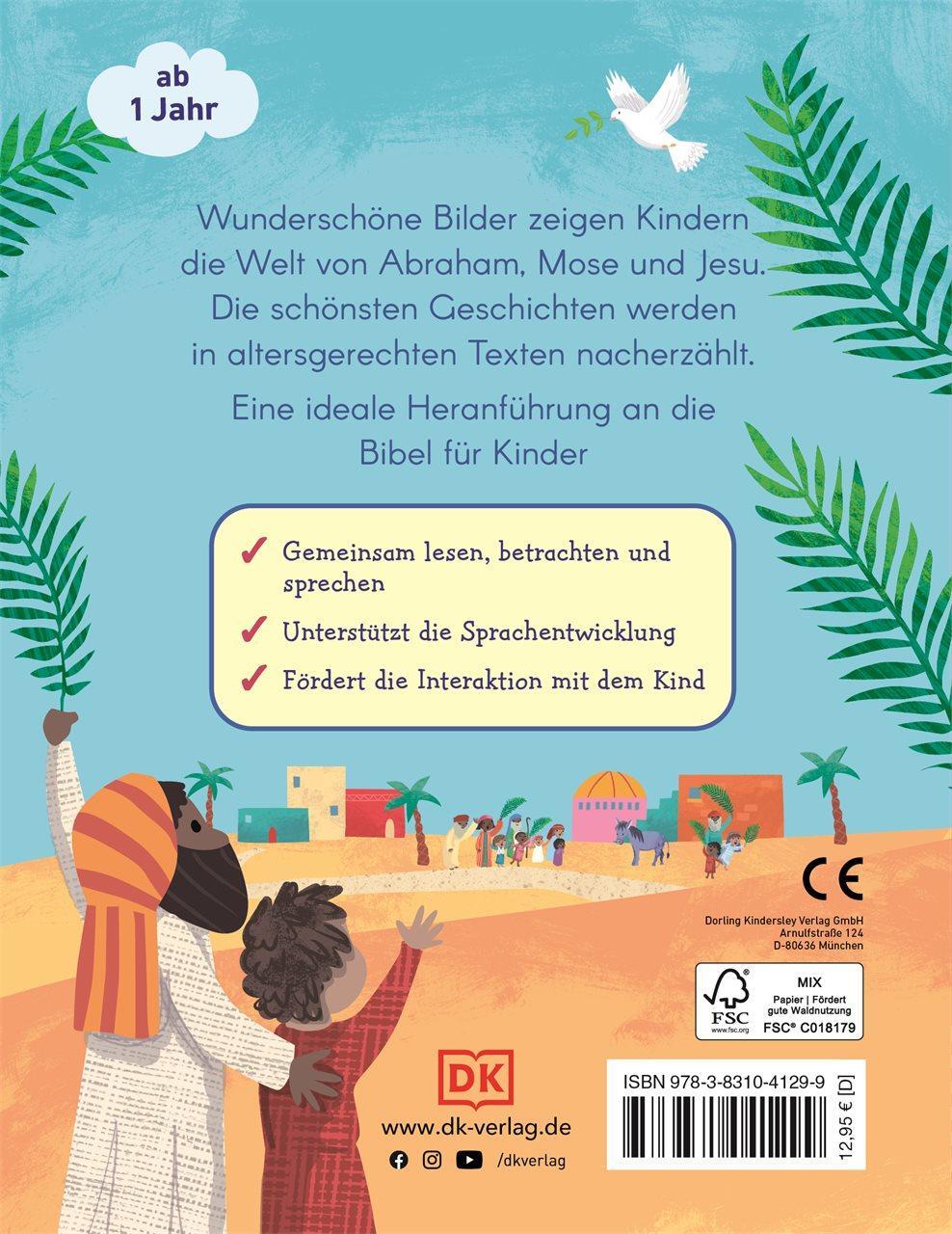 Rückseite: 9783831041299 | Mein kleines Bibel-Bilderbuch | Pappbilderbuch für Kinder ab 1 Jahr