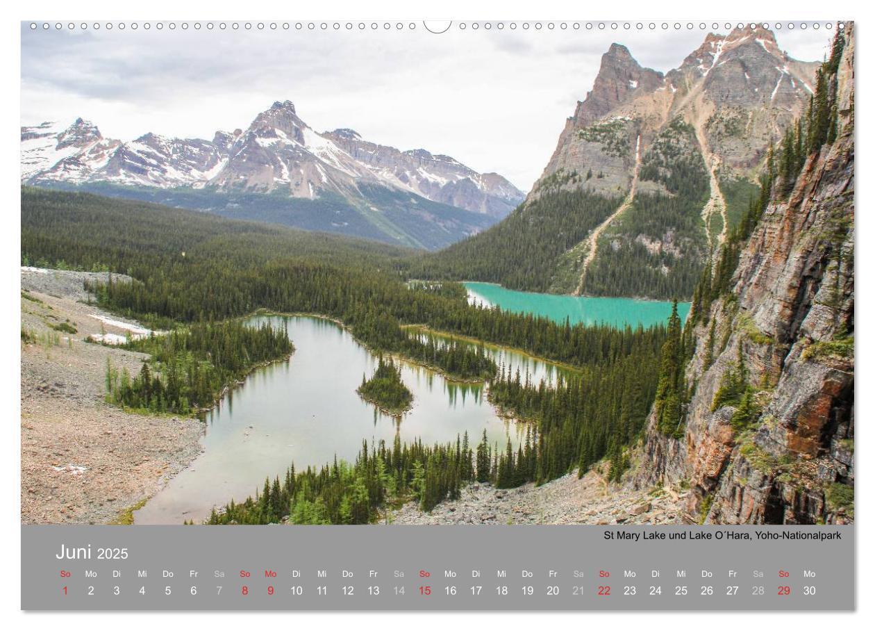 Bild: 9783435575749 | Rocky Mountains 2025 (Wandkalender 2025 DIN A2 quer), CALVENDO...