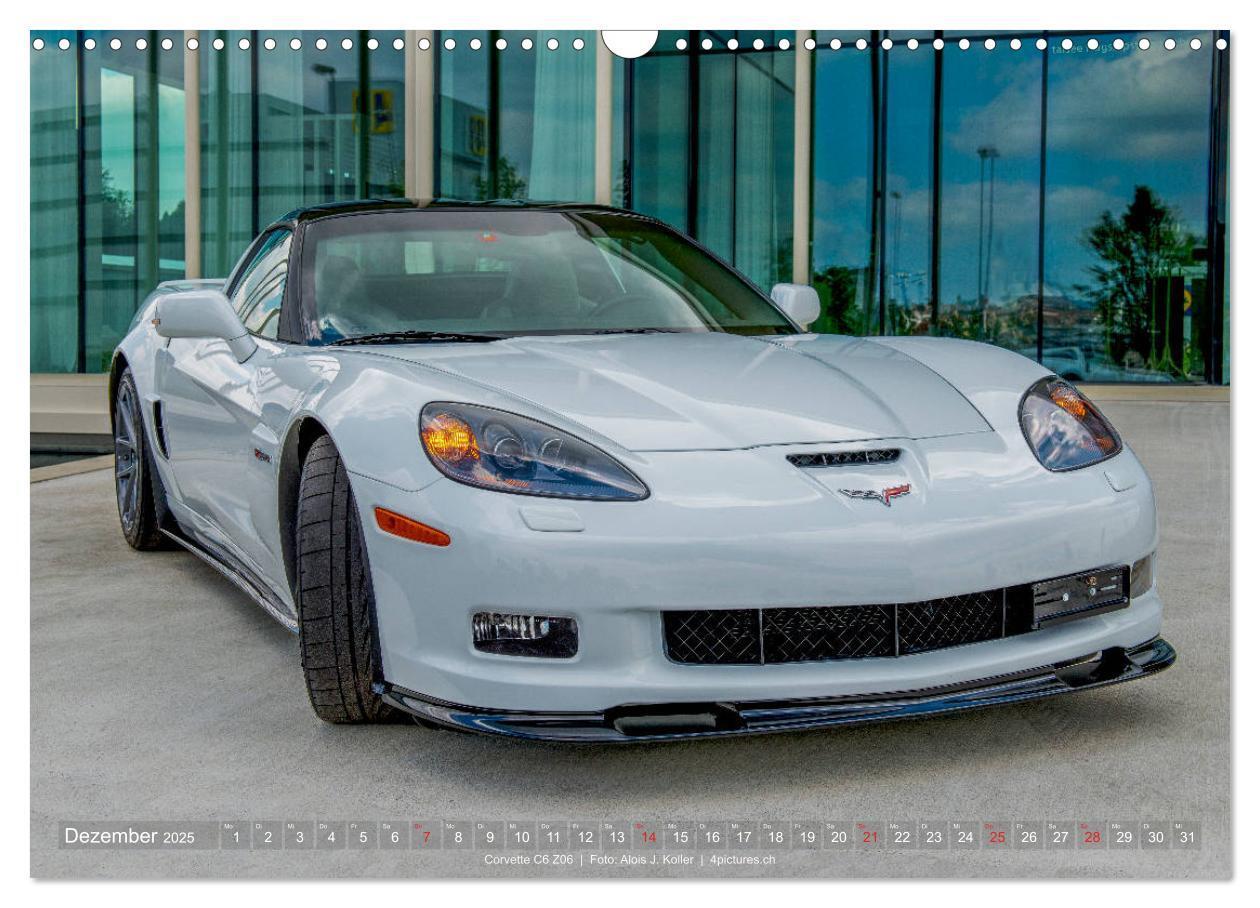 Bild: 9783435573400 | Corvette - Die US Ikone 2025 (Wandkalender 2025 DIN A3 quer),...