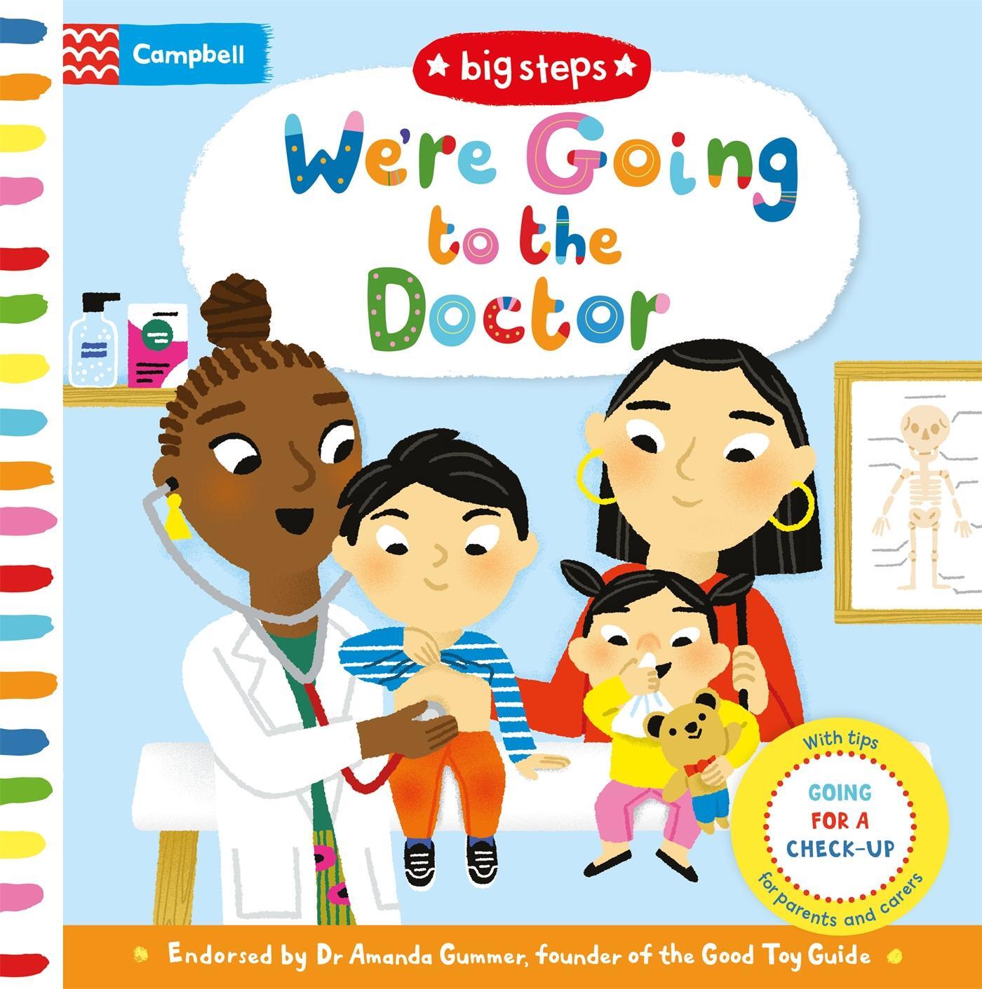 Cover: 9781529004038 | We're Going to the Doctor | Preparing For A Check-Up | Campbell Books