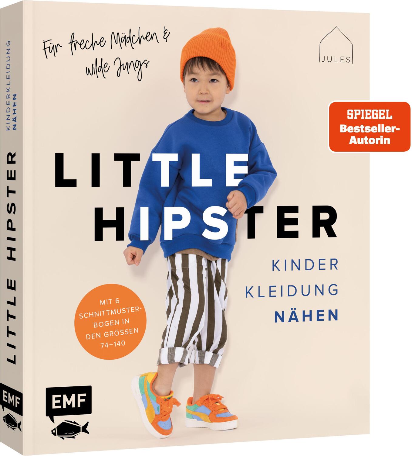 Cover: 9783745914917 | Little Hipster: Kinderkleidung nähen. Frech, wild, wunderbar! | Buch