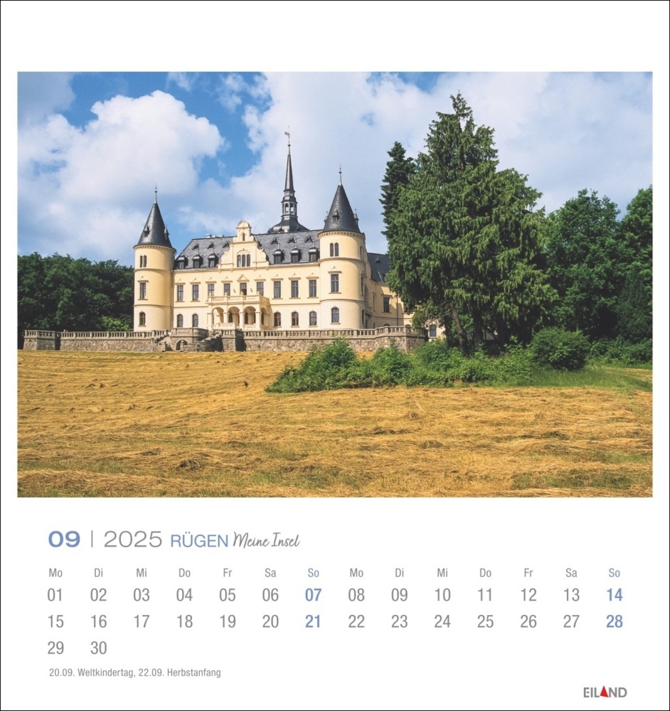 Bild: 9783964023360 | Rügen Postkartenkalender 2025 - Meine Insel | Kalender | Spiralbindung