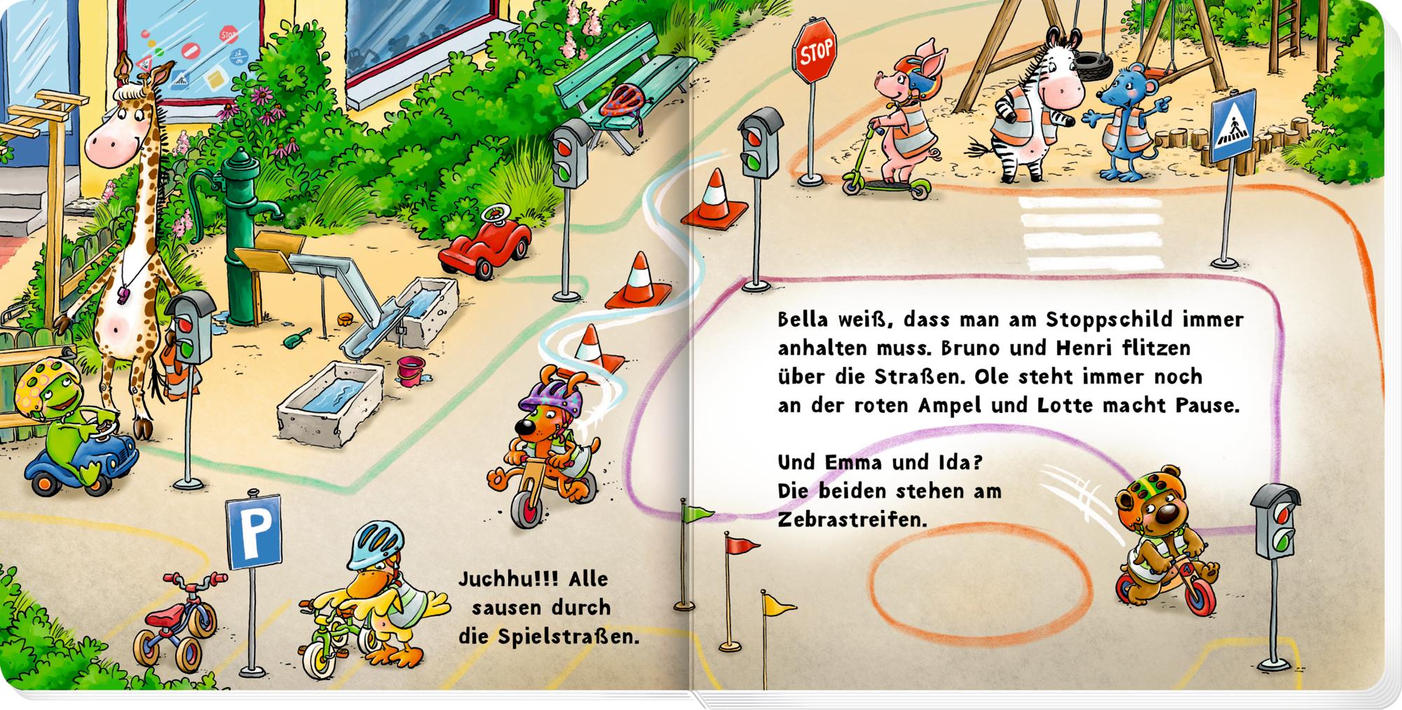 Bild: 9783649672197 | Laufrad, Helm &amp; Zebrastreifen | Verkehrserziehung im Kindergarten