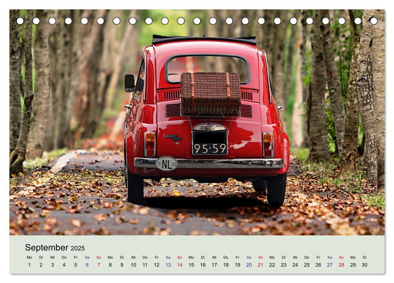 Bild: 9783383901256 | Traumautos in Rot (Tischkalender 2025 DIN A5 quer), CALVENDO...