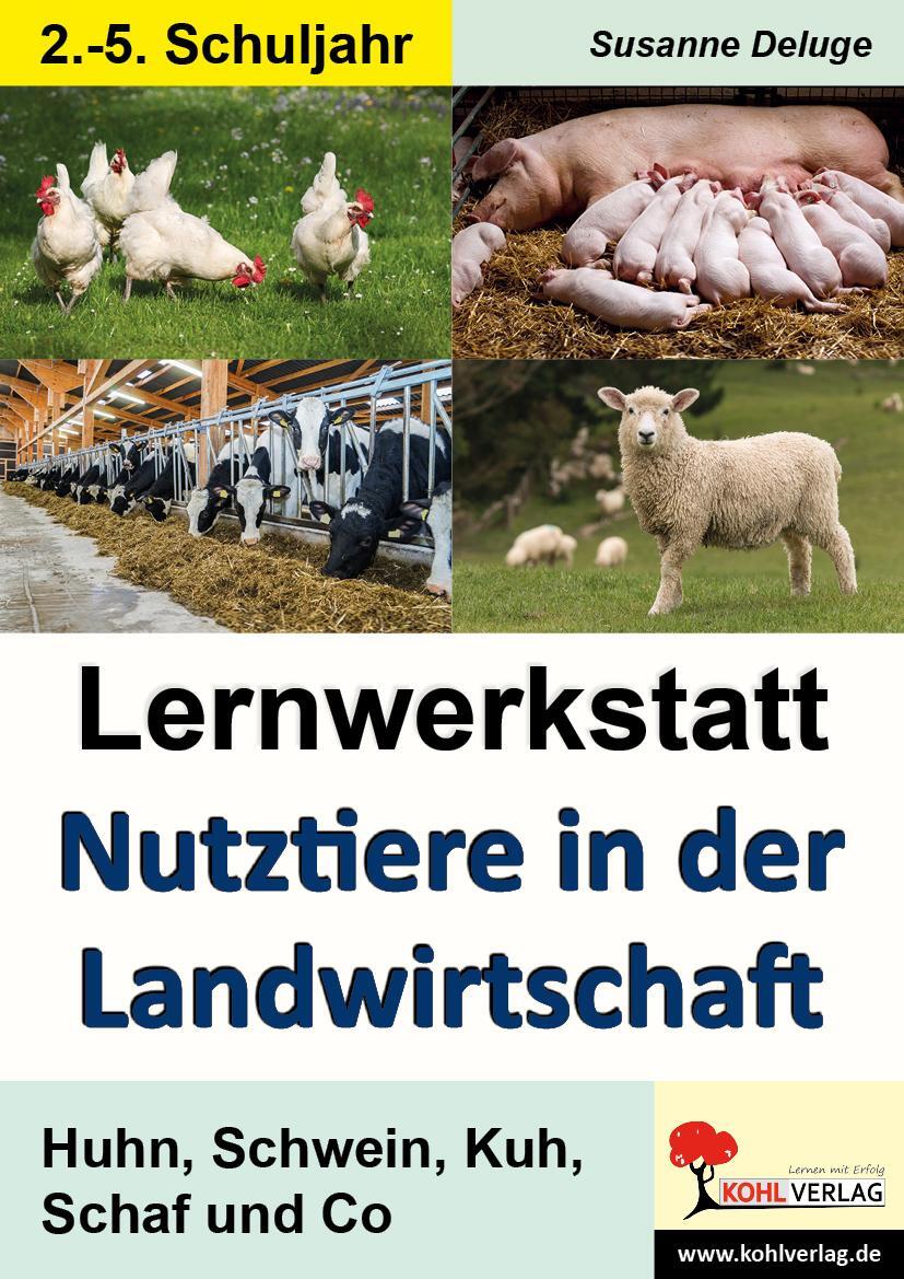 Cover: 9783956864612 | Lernwerkstatt Nutztiere in der Landwirtschaft | Broschüre | Deutsch