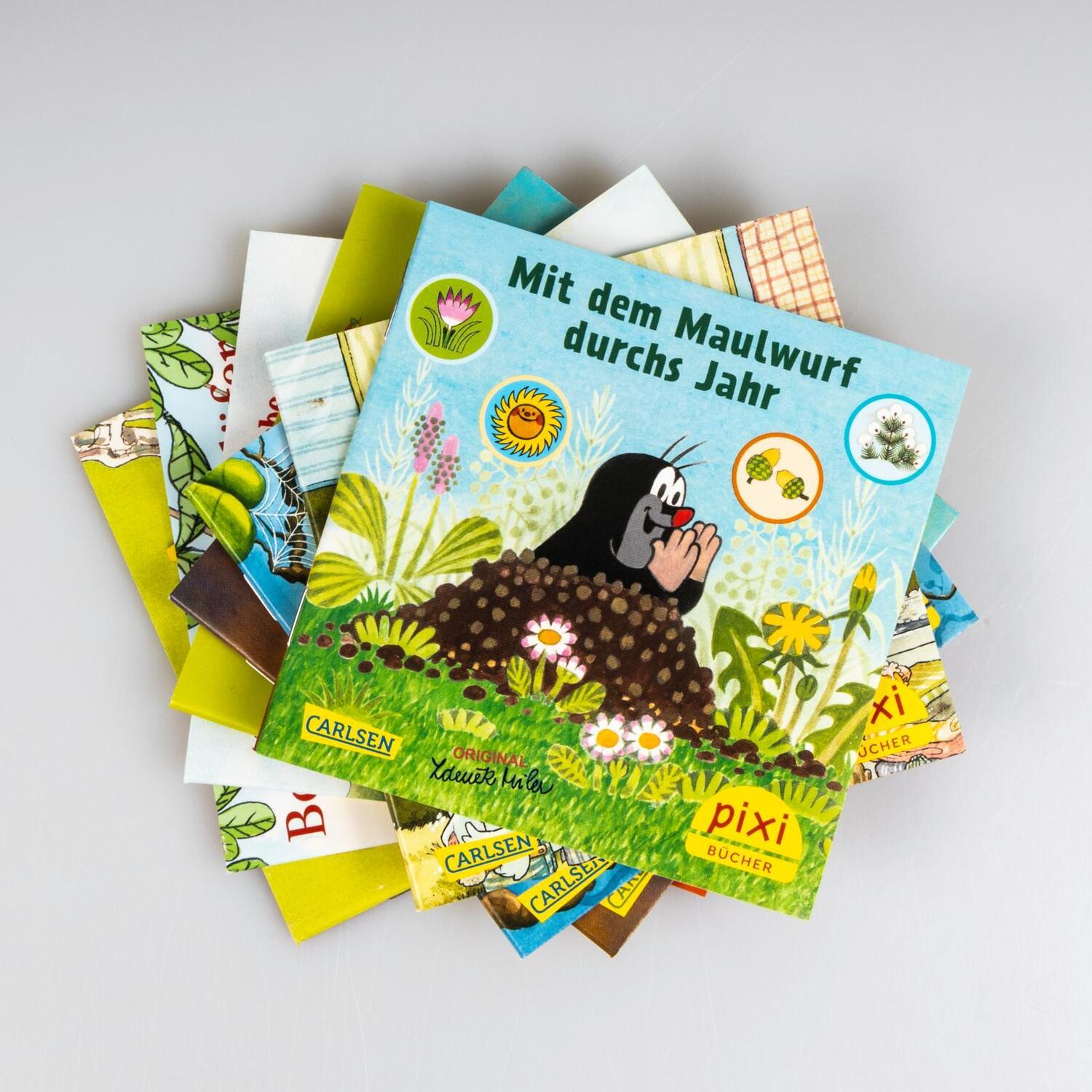 Bild: 9783551038807 | Pixi-8er-Set 297: Pixis liebste Kinderbuch-Helden (8x1 Exemplar) | Box