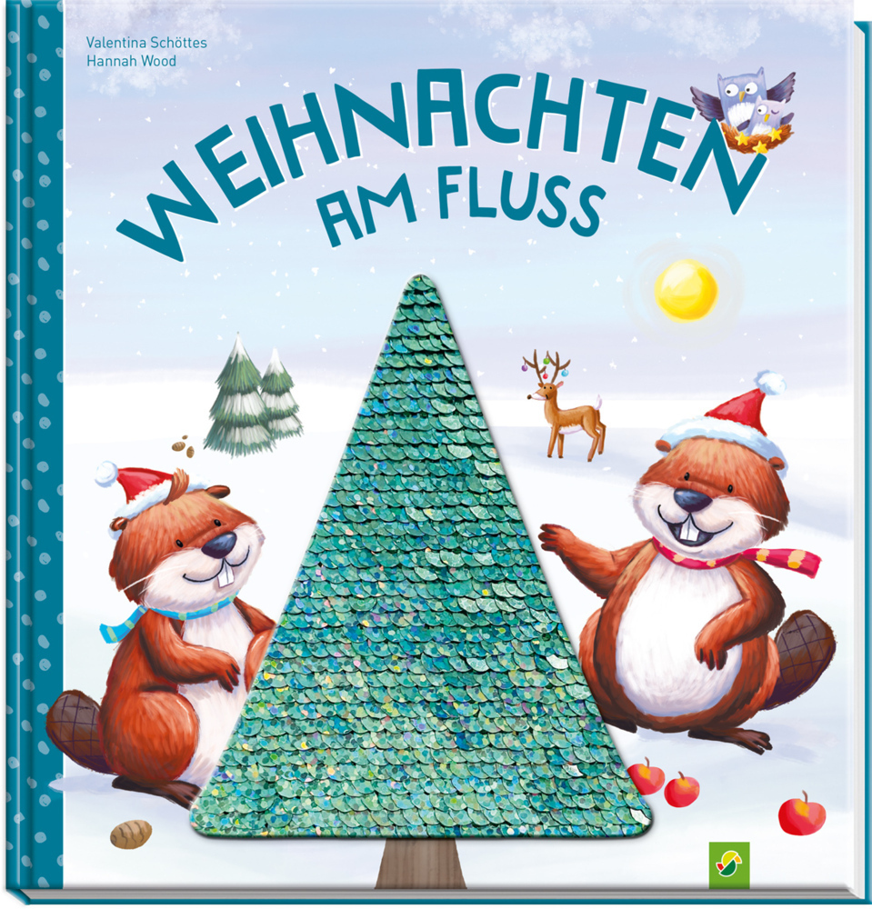 Cover: 9783849925727 | Weihnachten am Fluss. Bilderbuch mit Wendepailletten | Buch | 24 S.