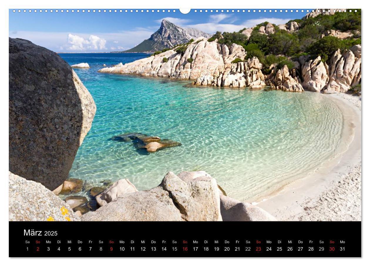 Bild: 9783435742448 | Sardinien / CH-Version (Wandkalender 2025 DIN A2 quer), CALVENDO...