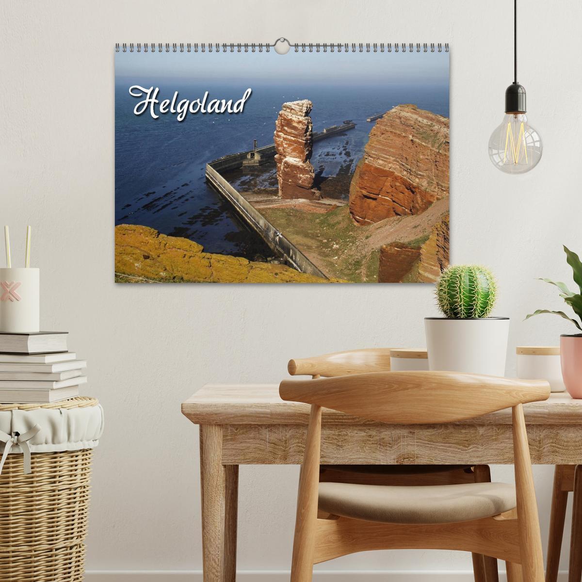 Bild: 9783435768684 | Helgoland (Wandkalender 2025 DIN A3 quer), CALVENDO Monatskalender