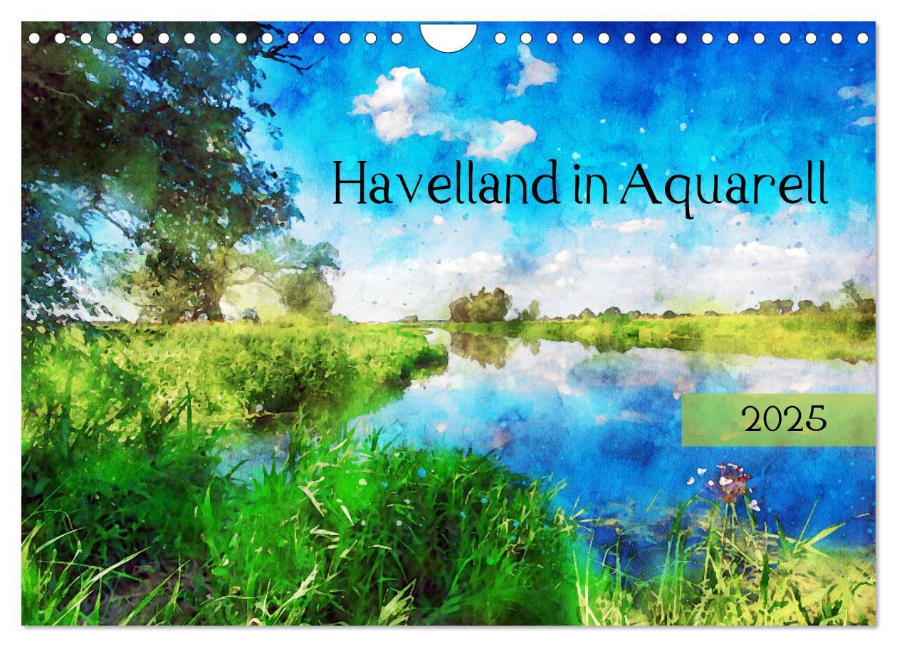 Cover: 9783435143474 | Havelland in Aquarell (Wandkalender 2025 DIN A4 quer), CALVENDO...