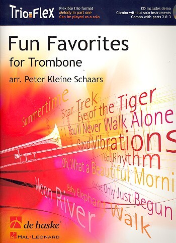 Cover: 9789043133449 | Fun Favorites for Trombone | Trioflex | Songbuch (Posaune) | Buch + CD