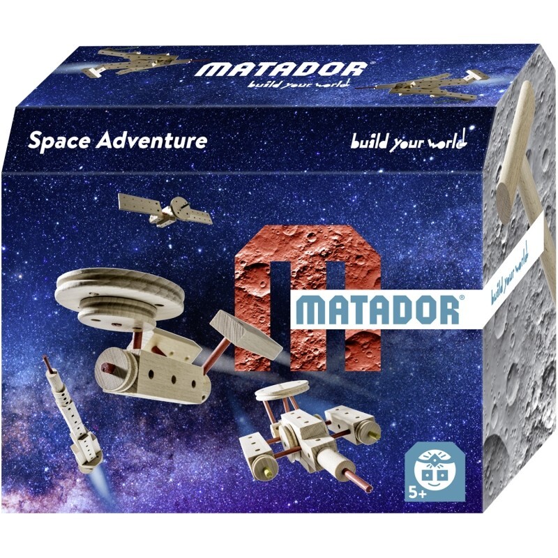 Cover: 9007102115183 | MATADOR 11518 - Space Adventure, Baukasten Weltraum, Holz, 42...