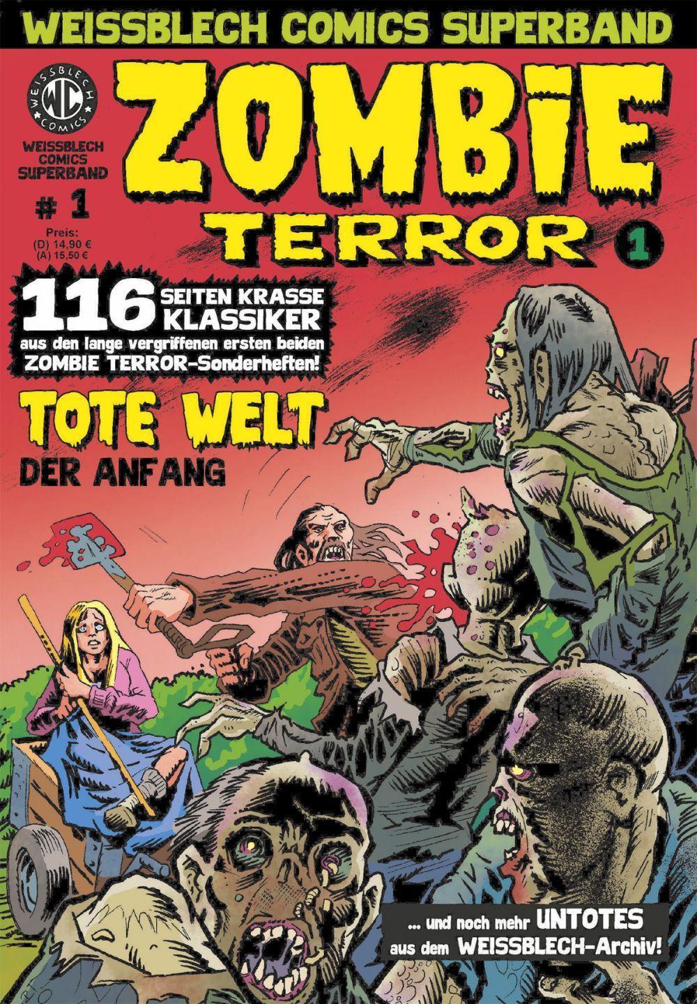 Cover: 9783869590974 | WEISSBLECH Comics Superband 1 | Zombie Terror | Levin Kurio | Buch