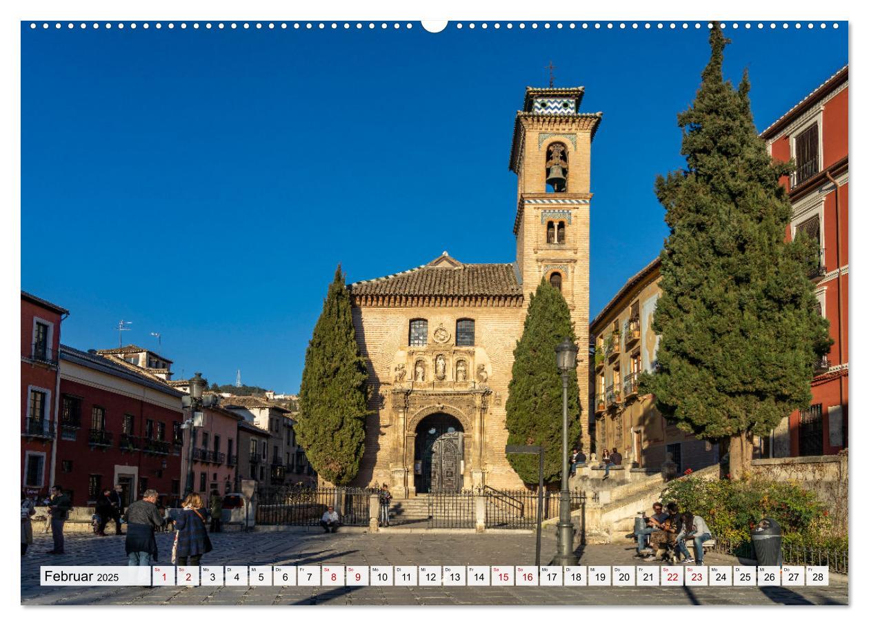 Bild: 9783383975639 | Andalusien - Granada (Wandkalender 2025 DIN A2 quer), CALVENDO...