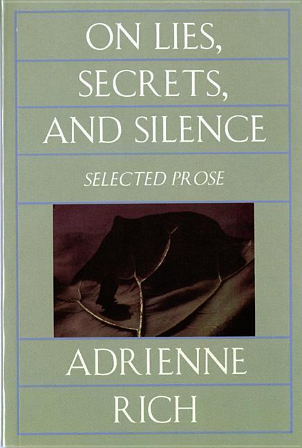 Cover: 9780393312850 | On Lies, Secrets, and Silence | Selected Prose 1966-1978 | Rich | Buch