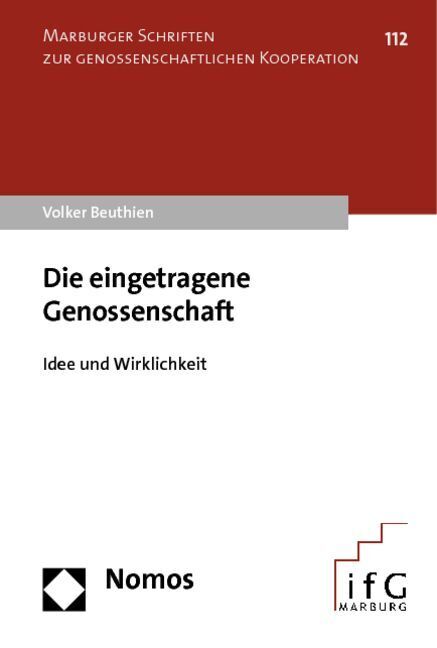 Cover: 9783848705634 | Die eingetragene Genossenschaft | Idee und Wirklichkeit | Beuthien