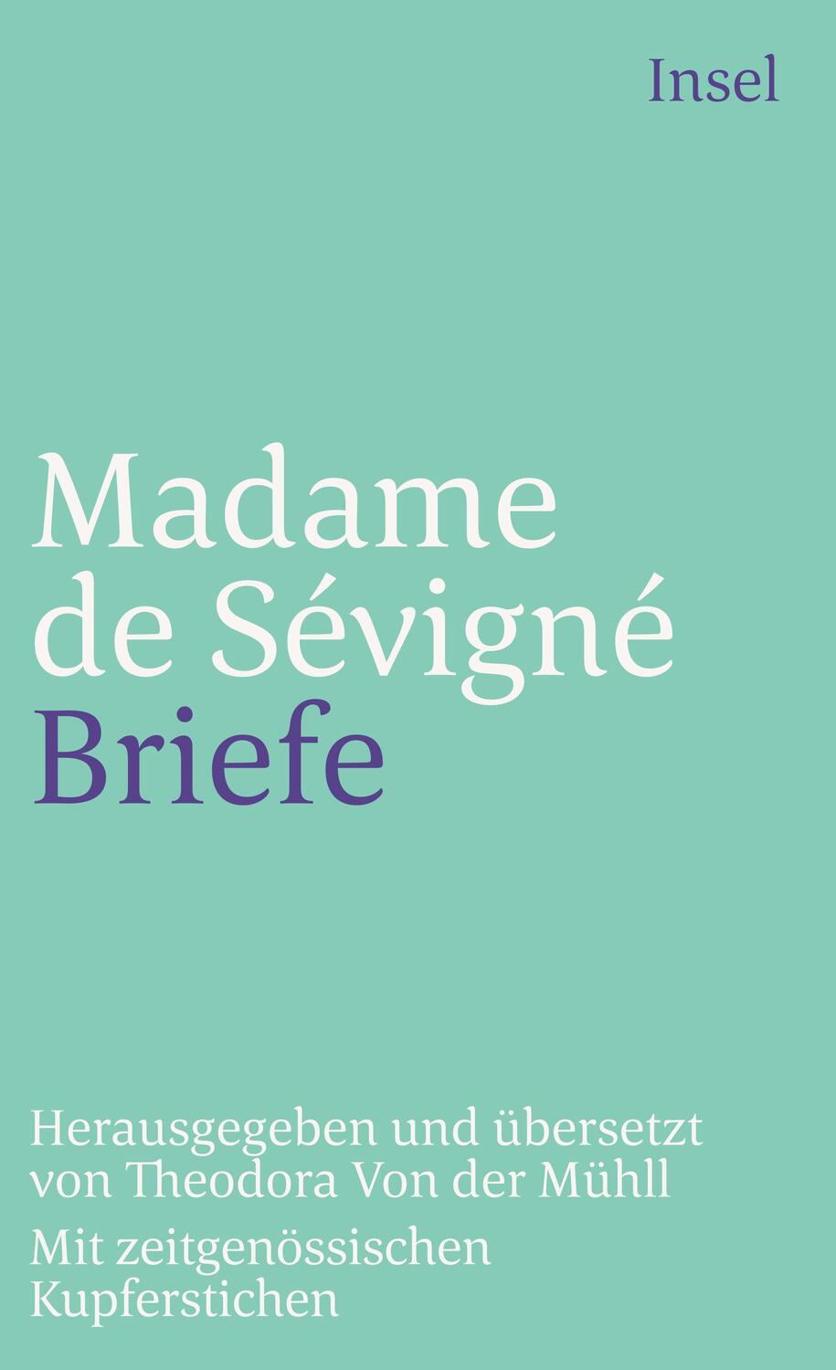 Cover: 9783458320951 | Briefe | Marie De Rabutin-Chantal Sévigné | Taschenbuch | 415 S.