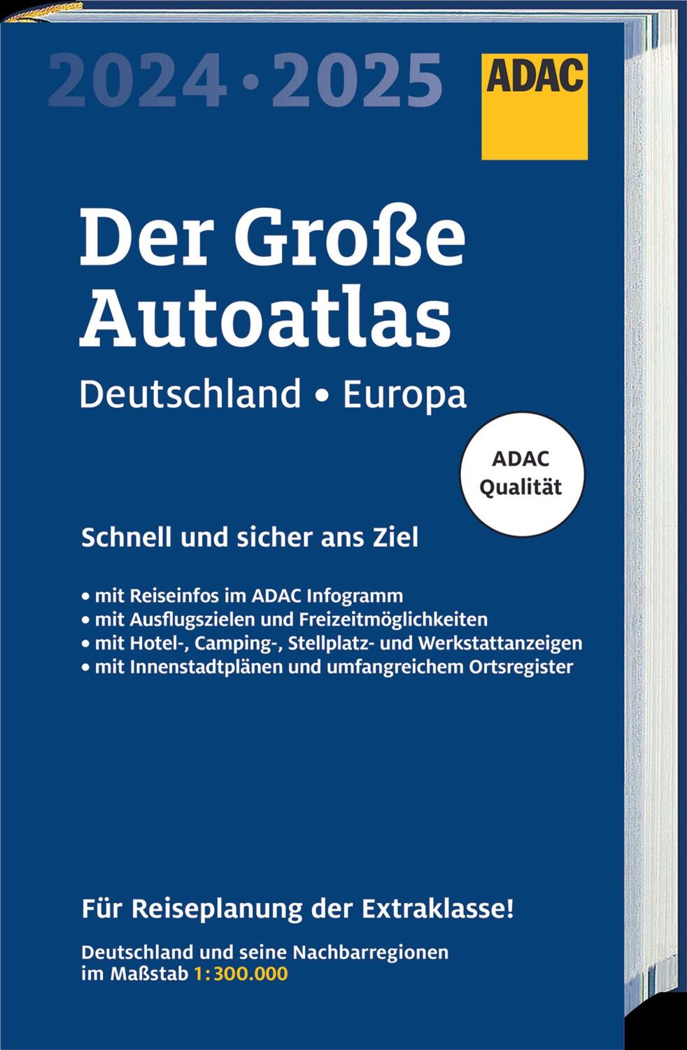 Cover: 9783826422973 | ADAC Der Große Autoatlas 2024/2025 Deutschland und seine...