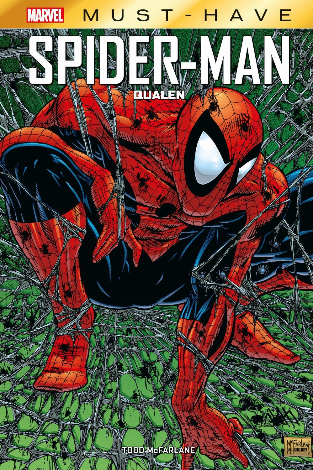 Cover: 9783741626425 | Marvel Must-Have: Spider-Man - Qualen | Todd Mcfarlane | Buch | 2022
