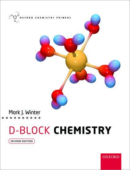 Cover: 9780198700968 | d-Block Chemistry | Mark J. Winter | Taschenbuch | Englisch | 2015