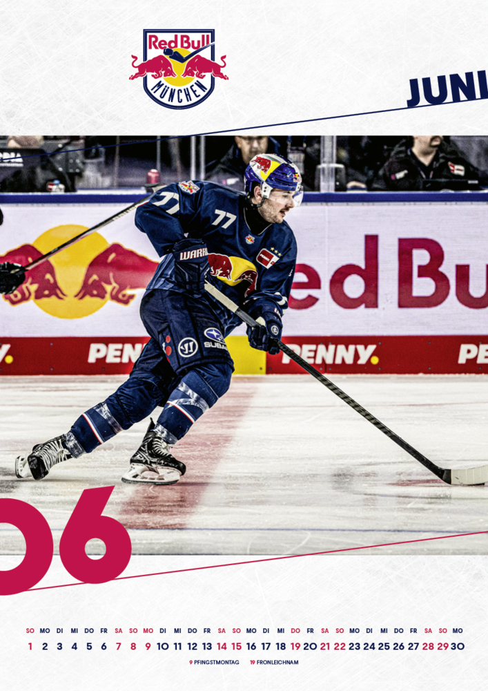 Bild: 9783710501012 | EHC Red Bull München 2025 - Fankalender | Kalender | Spiralbindung