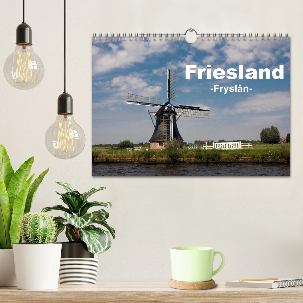 Bild: 9783435504565 | Friesland - Fryslan (Wandkalender 2025 DIN A4 quer), CALVENDO...