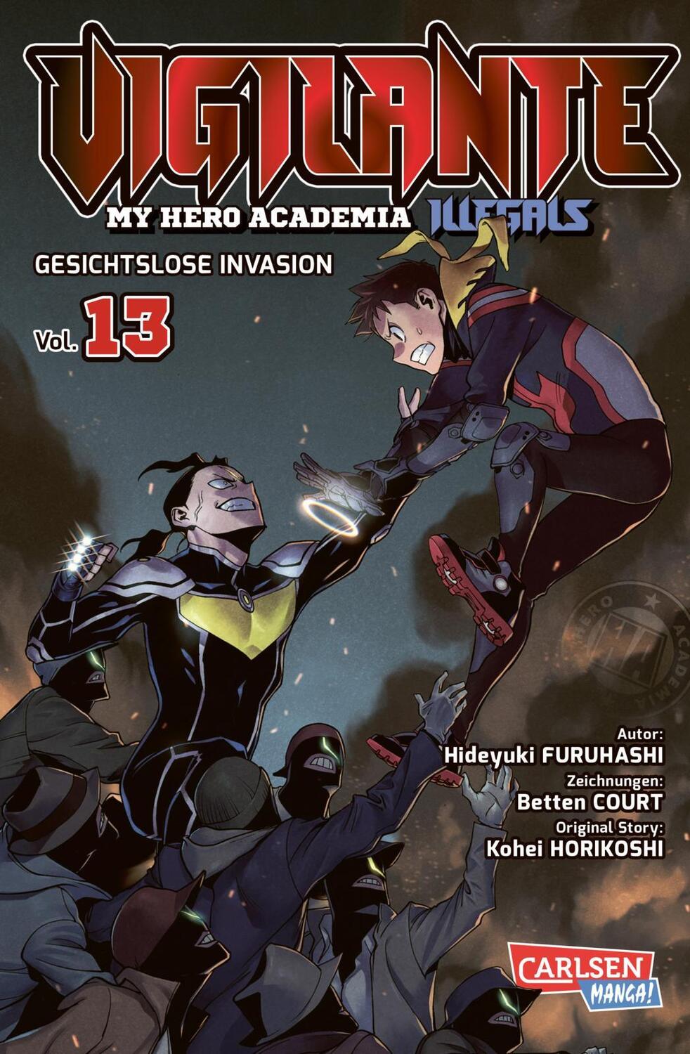 Cover: 9783551728630 | Vigilante - My Hero Academia Illegals 13 | Kohei Horikoshi (u. a.)