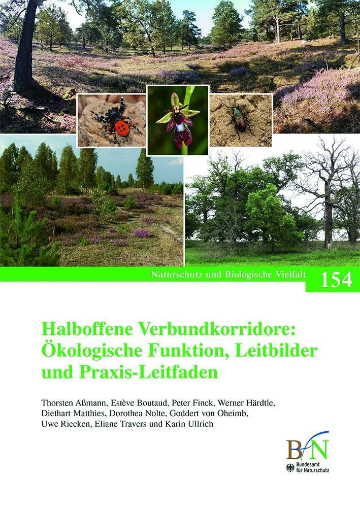 Cover: 9783784340548 | Halboffene Verbundkorridore: Ökologische Funktion, Leitbilder und...
