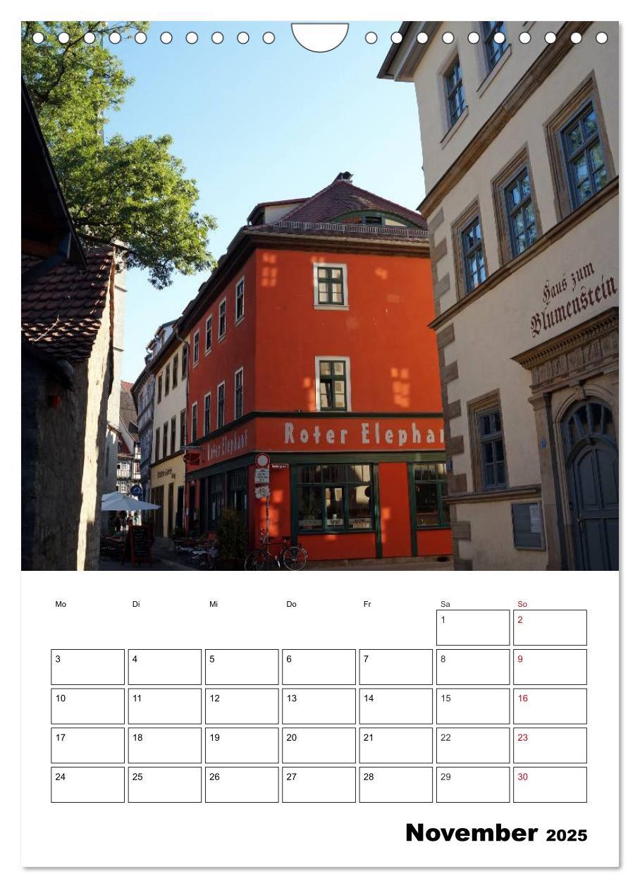 Bild: 9783457017579 | Mein Erfurt (Wandkalender 2025 DIN A4 hoch), CALVENDO Monatskalender