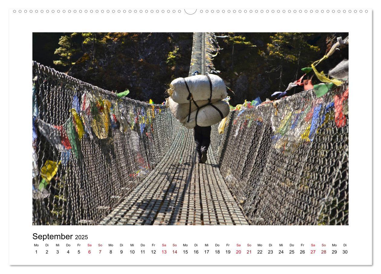 Bild: 9783435126774 | Nepal - Wanderparadies zwischen Annapurna &amp; Everest (Wandkalender...