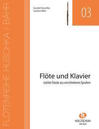 Cover: 9790201308708 | Huschka G.: Heft für Flöte und Klavier | Flötenreihe Huschka / Bähr