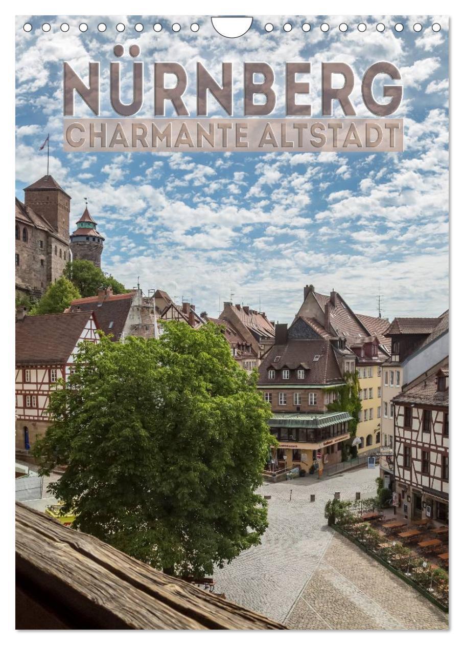 Cover: 9783383381379 | NÜRNBERG Charmante Altstadt (Wandkalender 2024 DIN A4 hoch),...