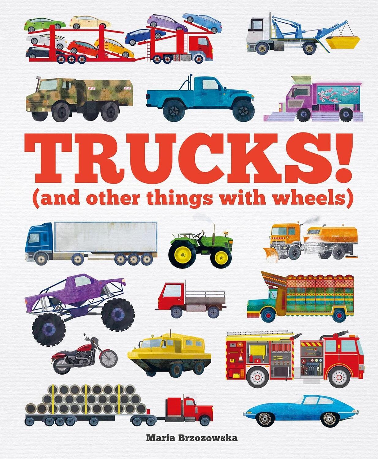 Cover: 9781783127023 | Trucks! | (and Other Things with Wheels) | Bryony Davies | Taschenbuch