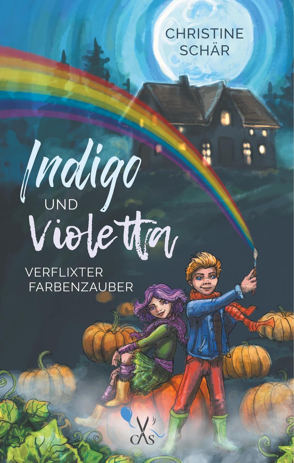 Cover: 9783750436336 | Indigo und Violetta | Verflixter Farbenzauber | Christine Schär | Buch
