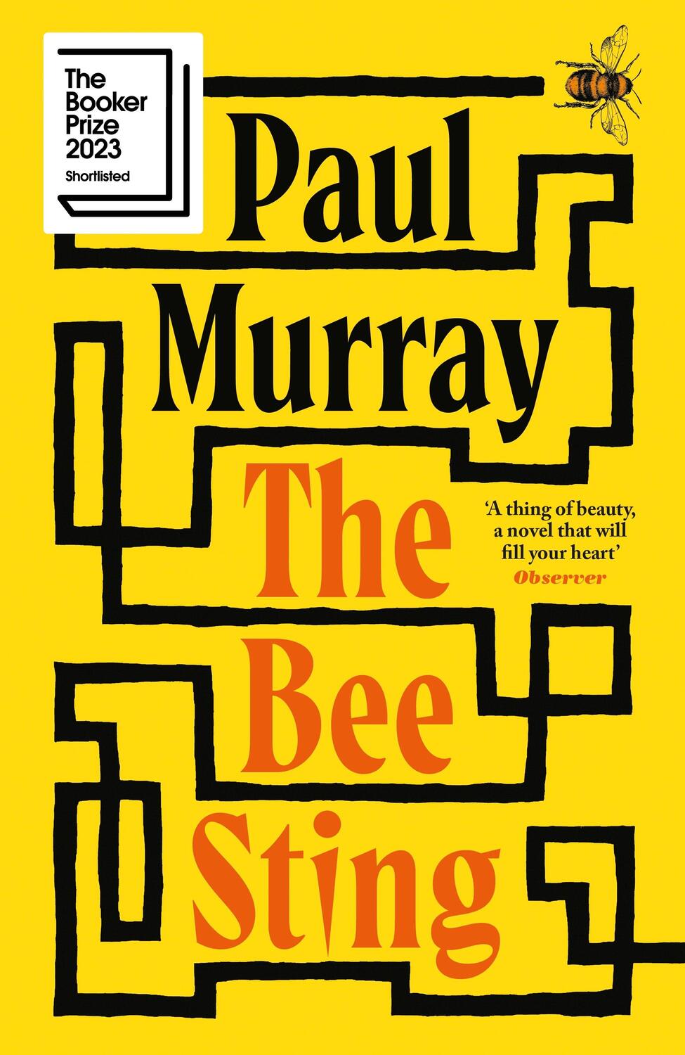 Cover: 9780241353950 | The Bee Sting | Shortlisted for the Booker Prize 2023 | Paul Murray
