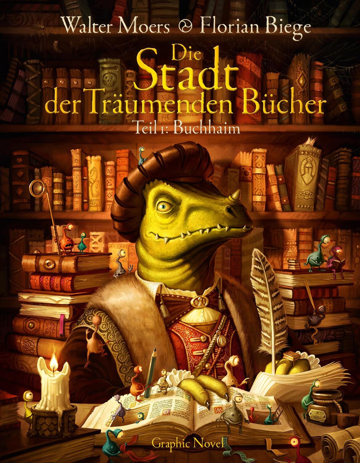 Cover: 9783328601333 | Die Stadt der Träumenden Bücher (Comic) | Band 1: Buchhain | Moers