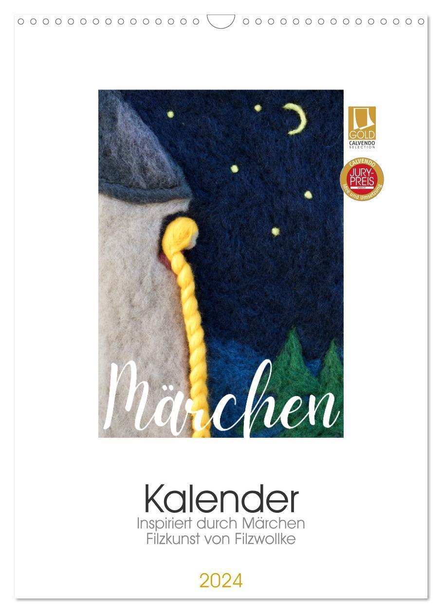Cover: 9783675622661 | Märchenkalender (Wandkalender 2024 DIN A3 hoch), CALVENDO...