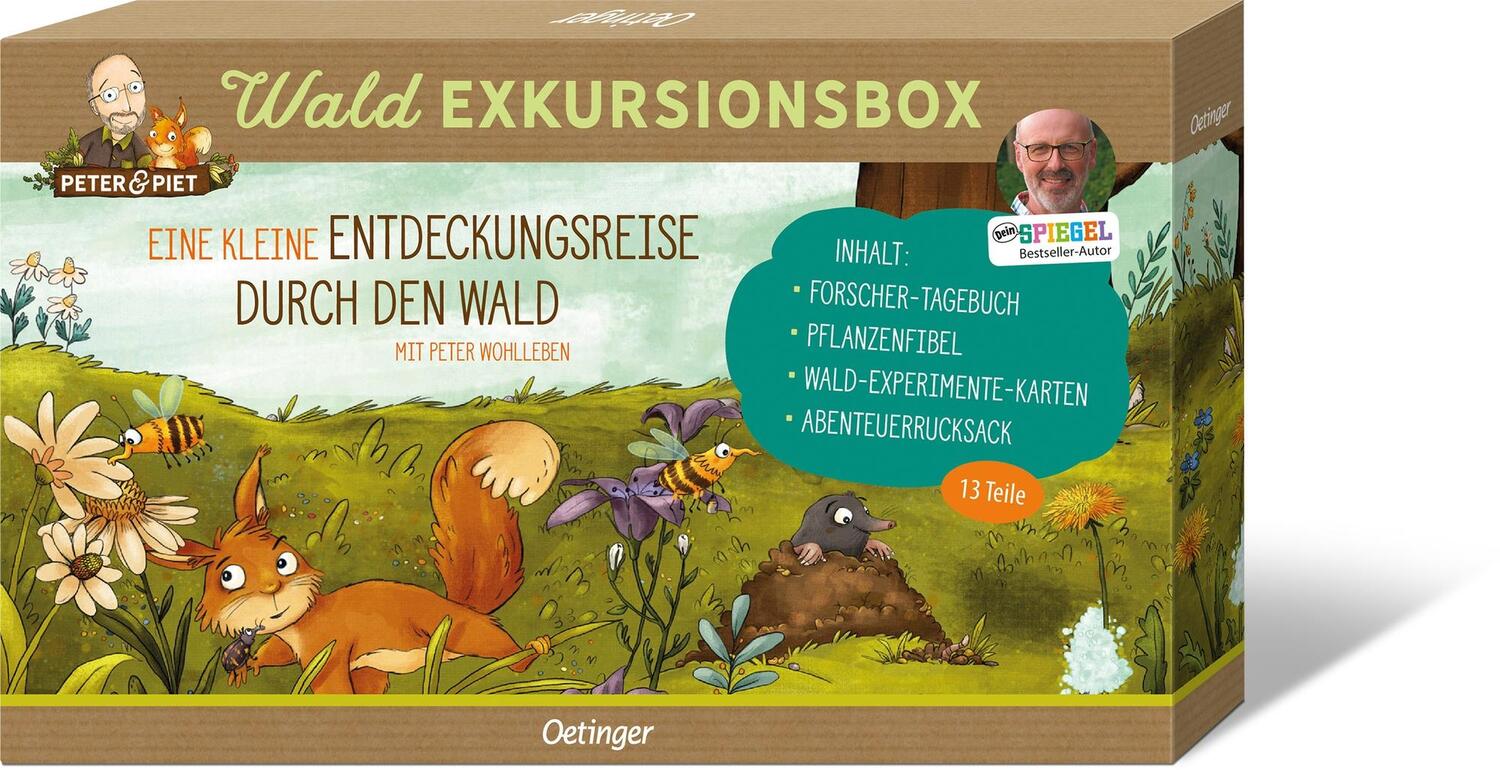 Cover: 4260512183844 | Peter &amp; Piet. Wald-Exkursionsbox | Peter Wohlleben | Box | 110 S.