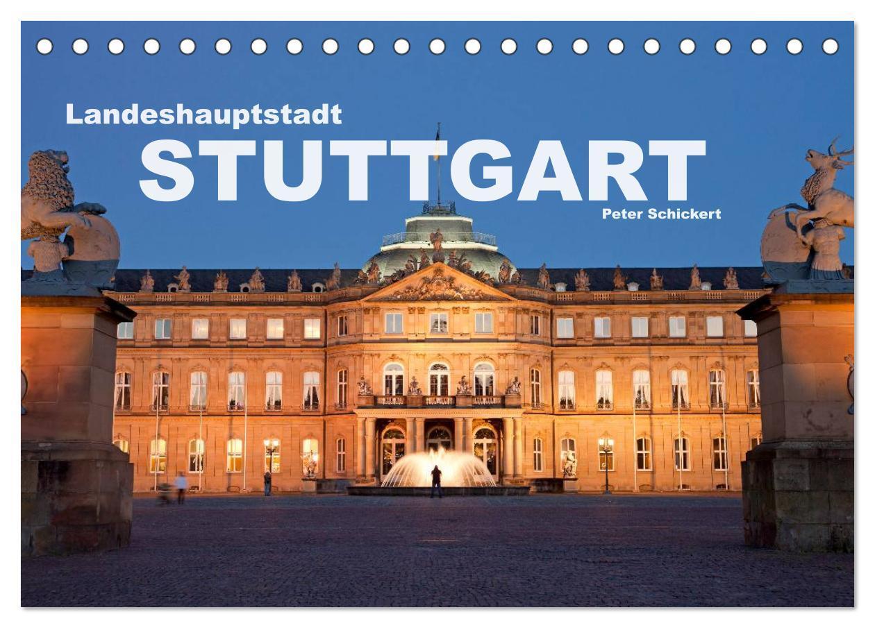 Cover: 9783383433580 | Landeshauptstadt Stuttgart (Tischkalender 2024 DIN A5 quer),...