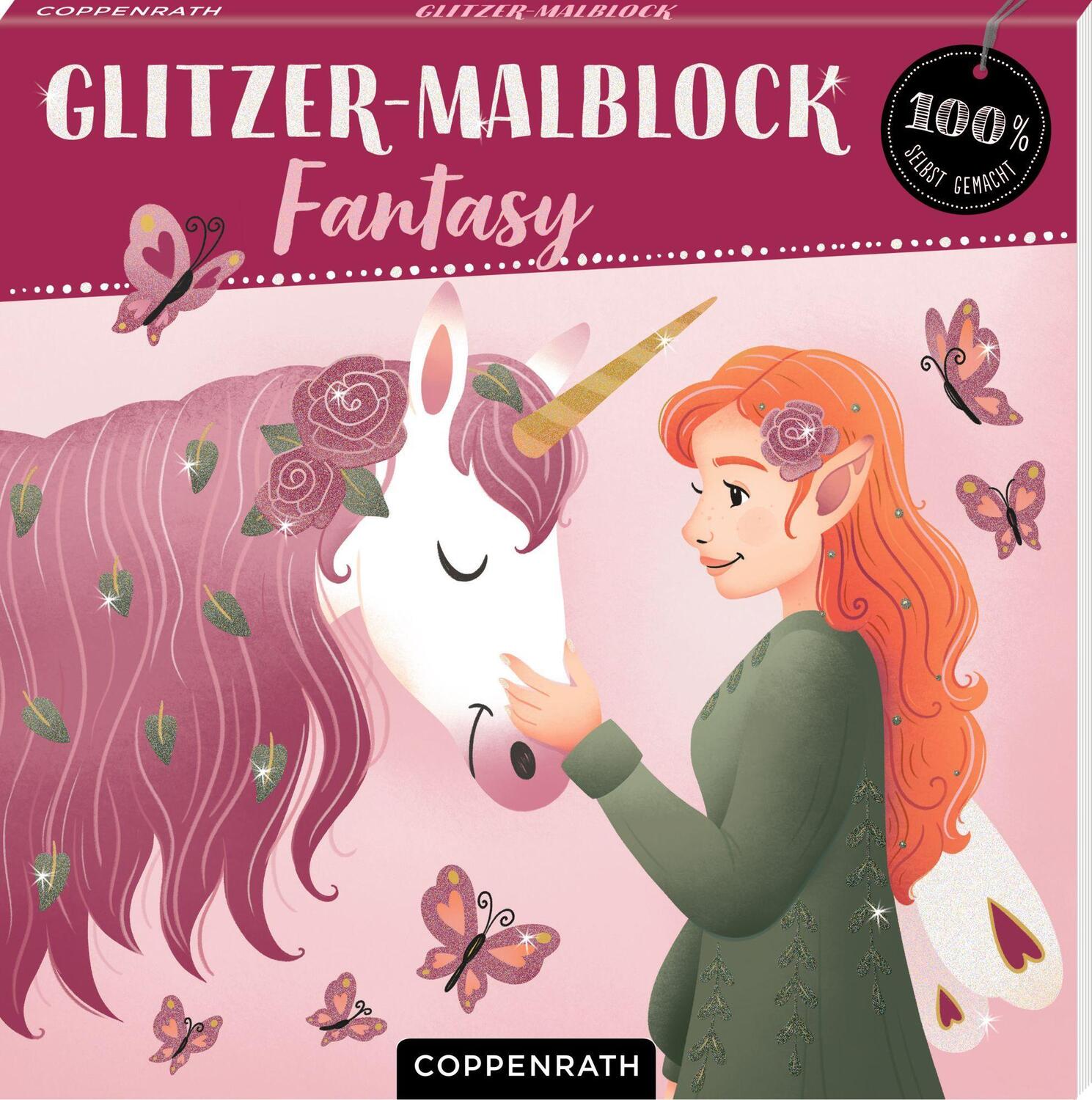 Cover: 9783649646587 | Glitzer-Malblock | Fantasy | Buch | 100% selbst gemacht | 64 S. | 2024