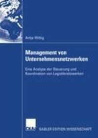 Cover: 9783824483112 | Management von Unternehmensnetzwerken | Antje Wittig | Taschenbuch