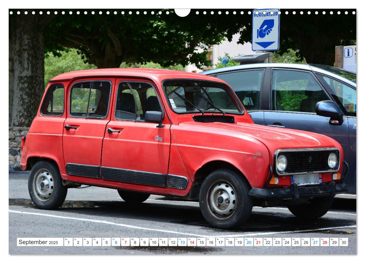 Bild: 9783383893582 | Renault 4 - Kultfahrzeug und Wegbegleiter (Wandkalender 2025 DIN A3...