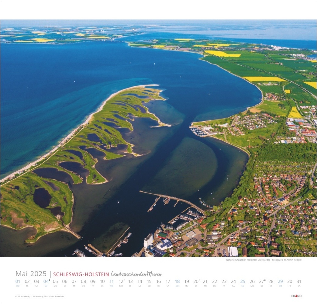 Bild: 9783964023117 | Schleswig-Holstein Edition Kalender 2025 - Land zwischen den Meeren